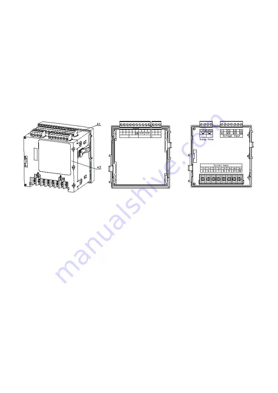 Acrel APM830 Installation And Operation Instruction Manual Download Page 12