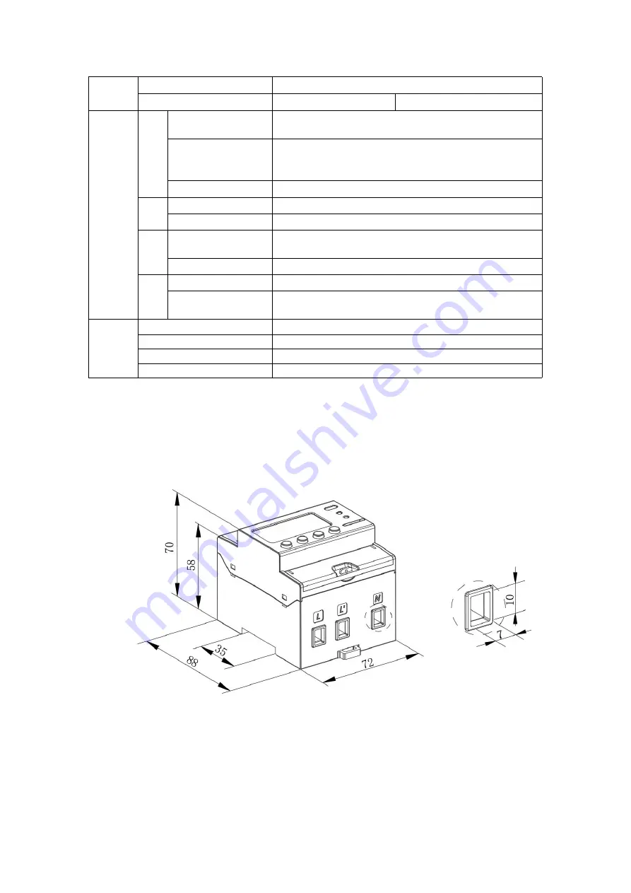 Acrel DDSY1352 Operation Manual Download Page 8