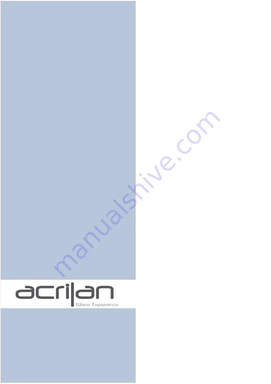 acrilan Professional Vapor X15 Use And Installation  Manual Download Page 12