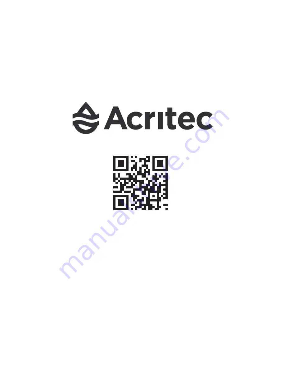 ACRITEC B03 Series Installation Manual Download Page 8