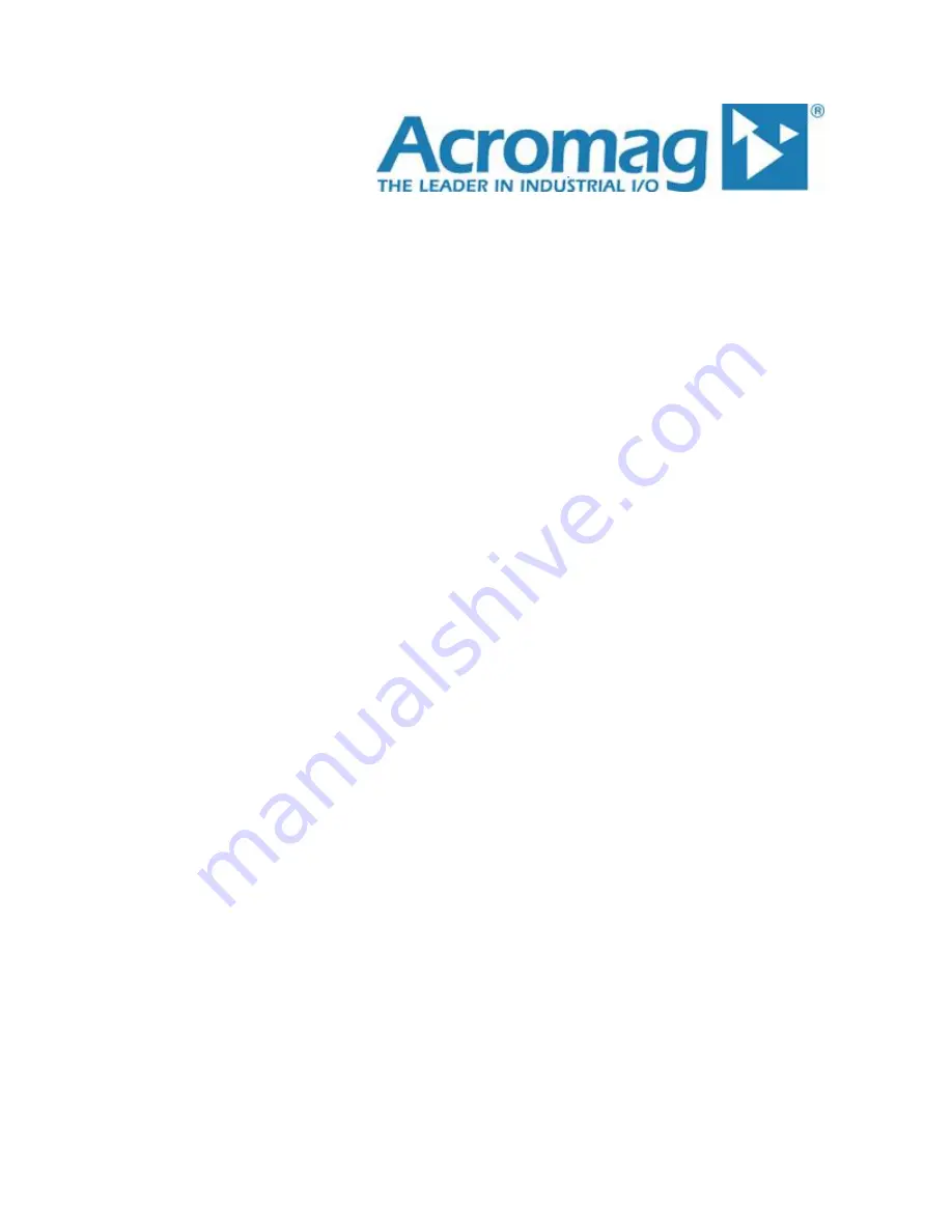 Acromag AcroPack AP471 Series User Manual Download Page 2