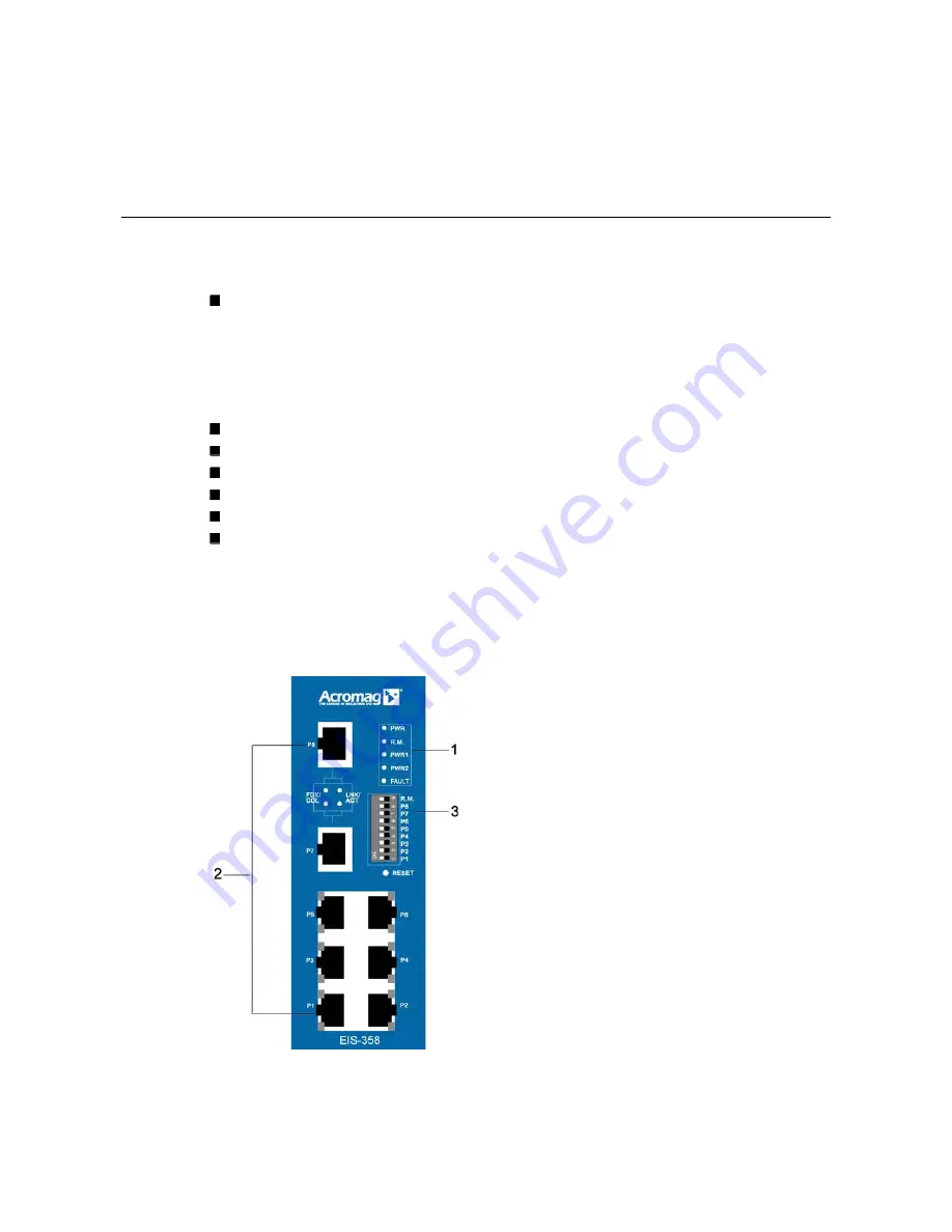 Acromag EIS-358 User Manual Download Page 5