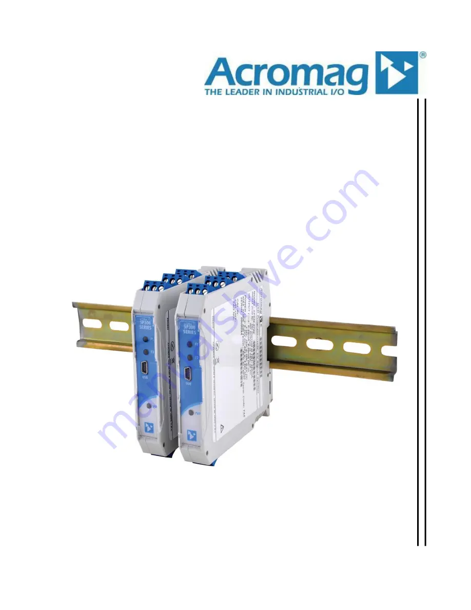 Acromag SP33 0700 Series User Manual Download Page 1