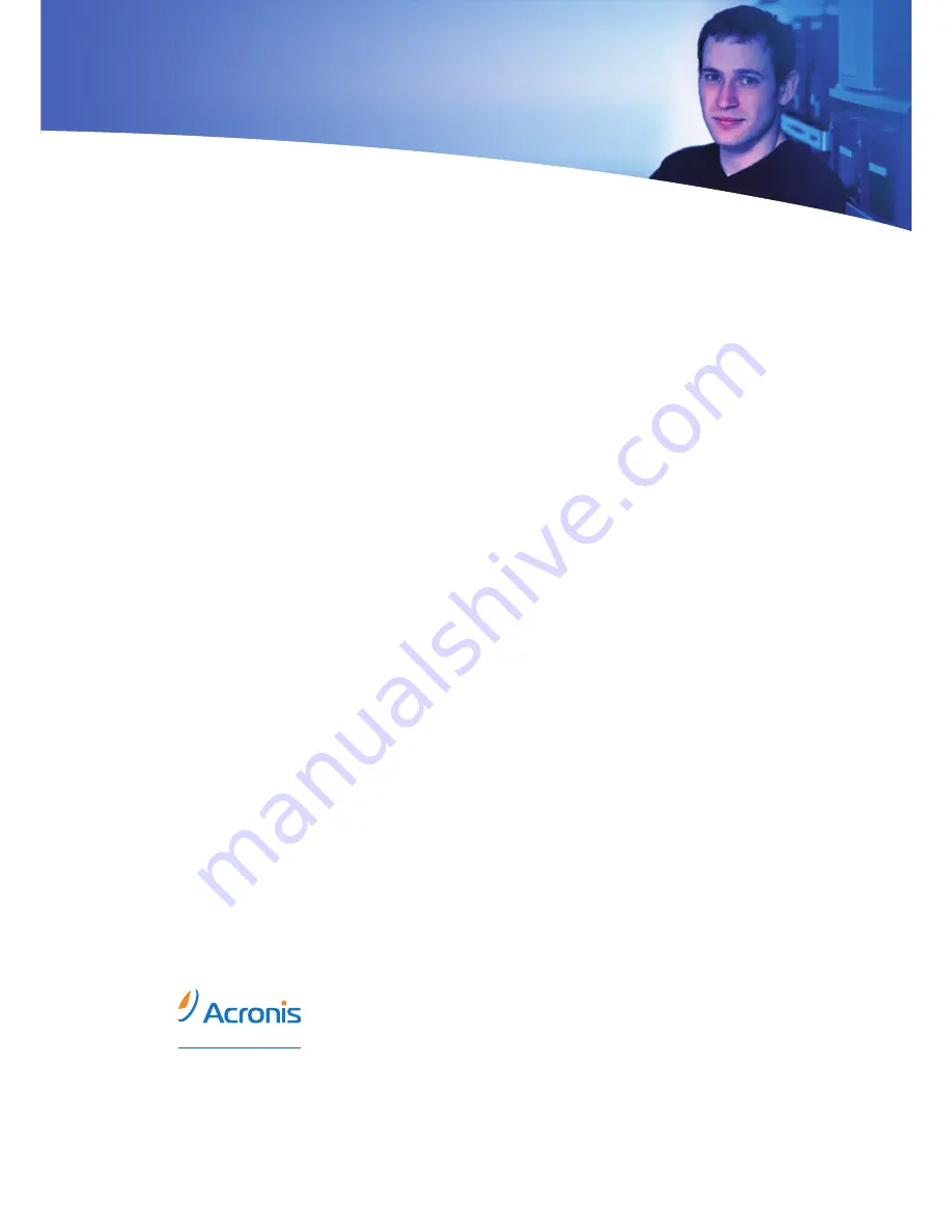 ACRONIS True Image User Manual Download Page 1