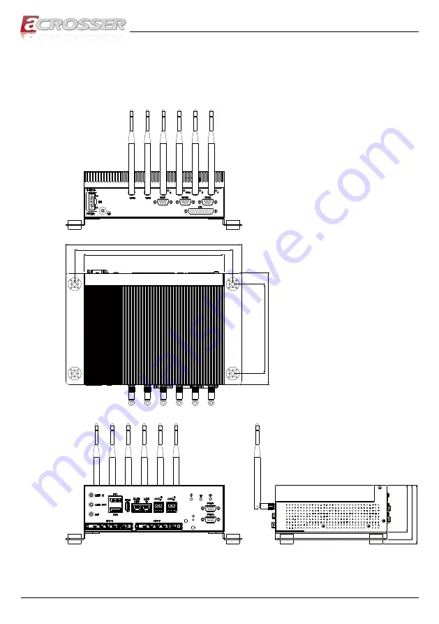 Acrosser Technology AIV-TGH7E Series User Manual Download Page 8