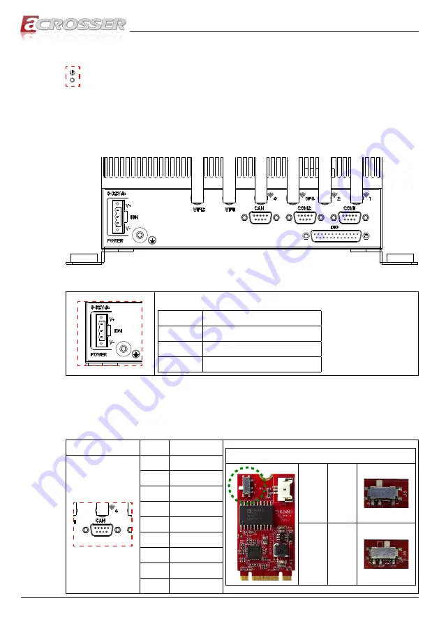 Acrosser Technology AIV-TGH7E Series Скачать руководство пользователя страница 11