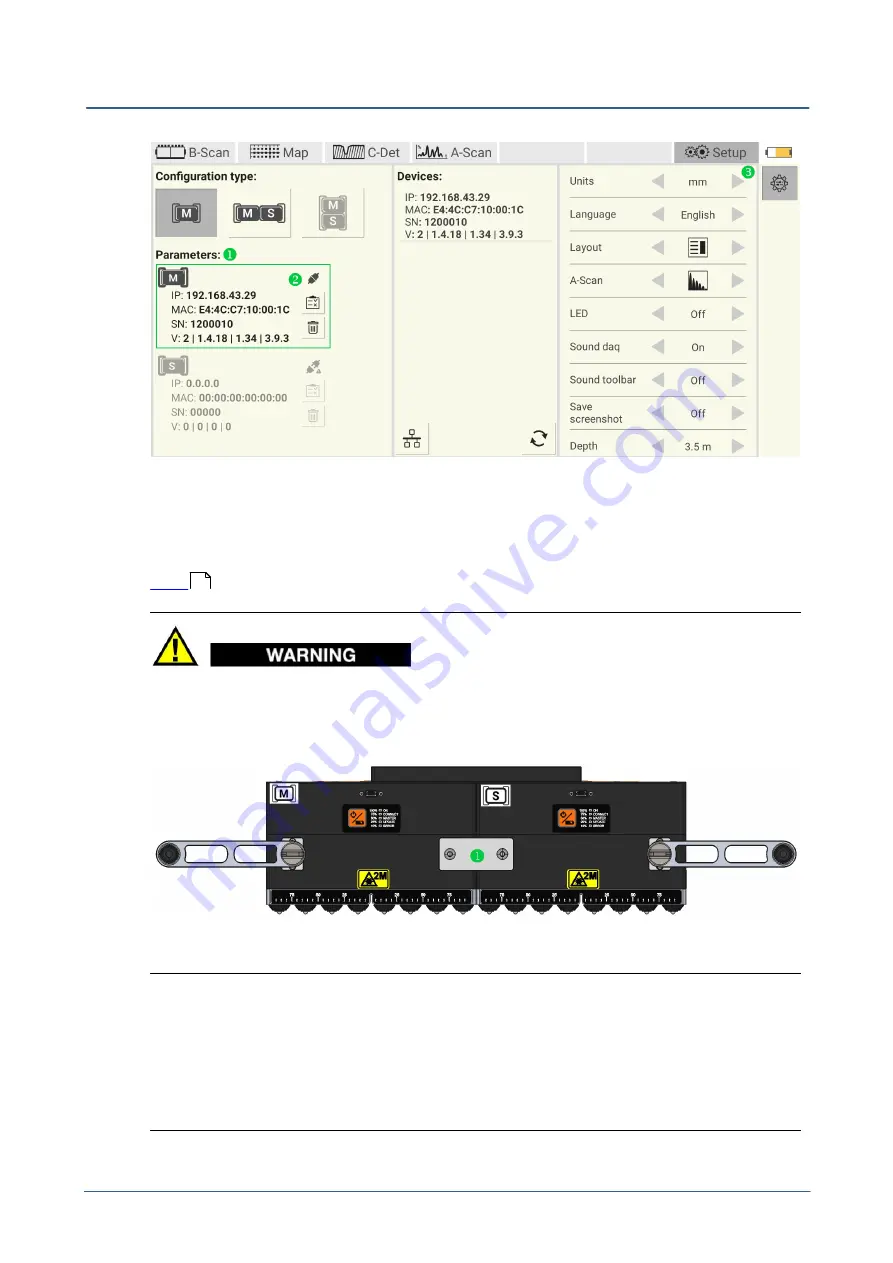 ACS A1040 MIRA Operation Manual Download Page 73