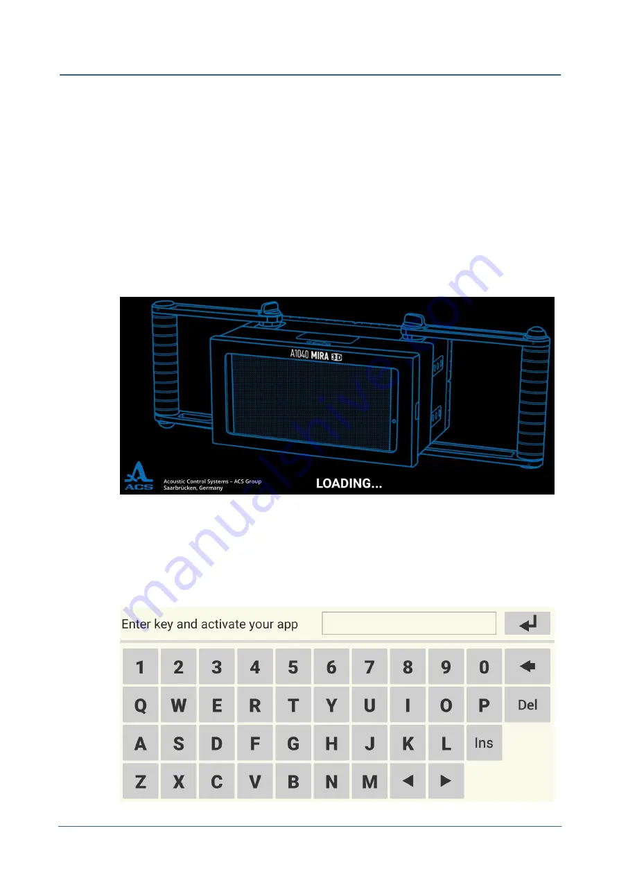 ACS A1040 MIRA Operation Manual Download Page 86