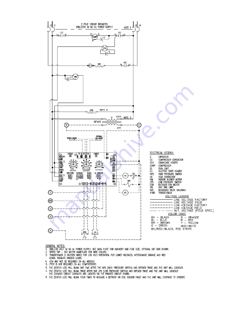 ACS Marvair MAA1020H Installation & Operation Manual Download Page 45