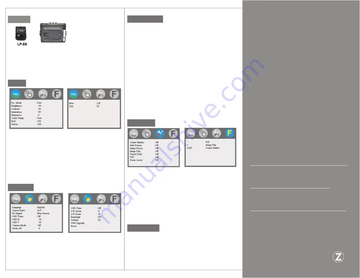 ACT EVF PRO Instructions Download Page 2