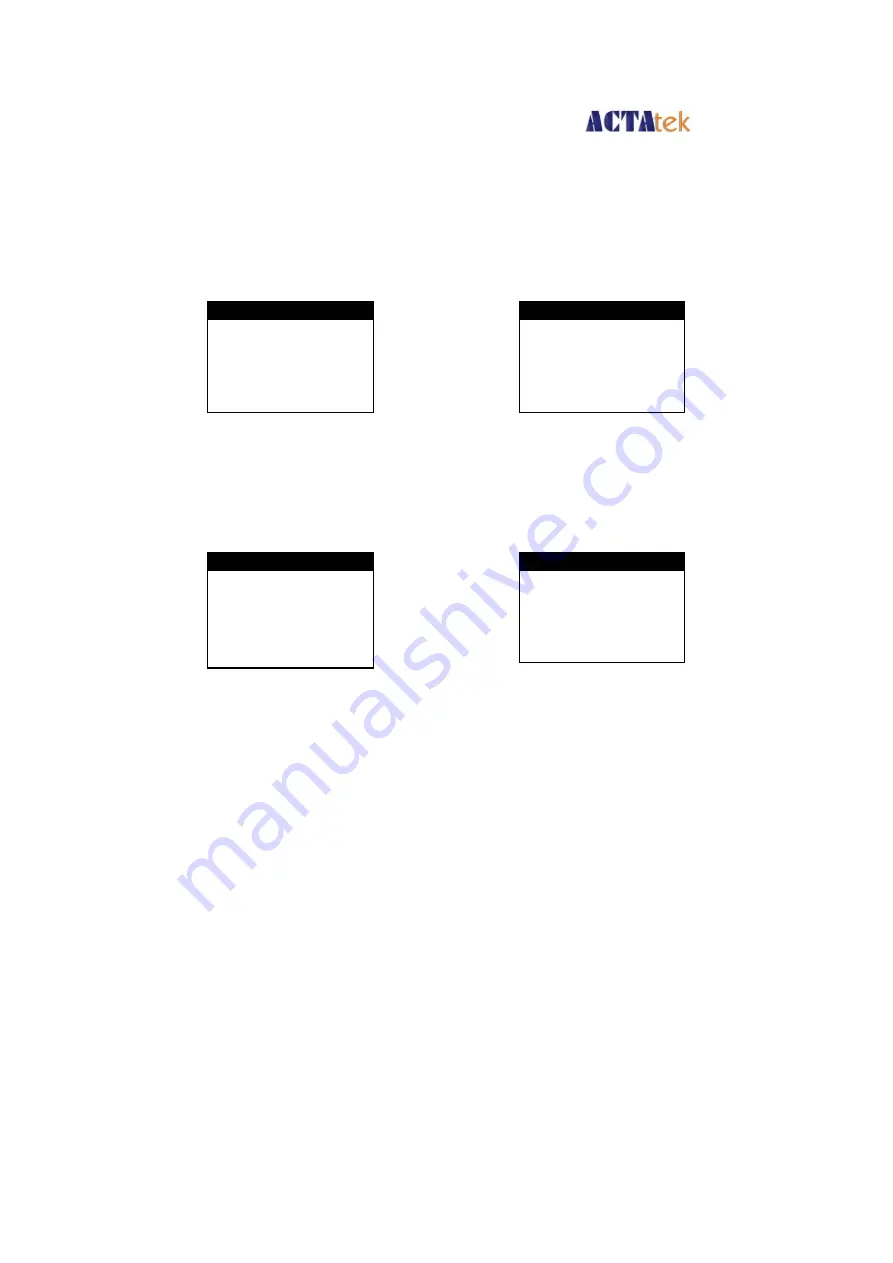 ACTAtek ACTAtek3 ACTA3-1k-FAM-SM-C Manual Download Page 27