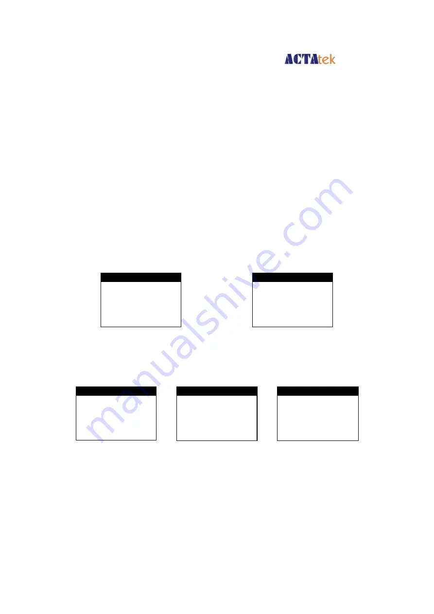 ACTAtek ACTAtek3 ACTA3-1k-FAM-SM-C Manual Download Page 40