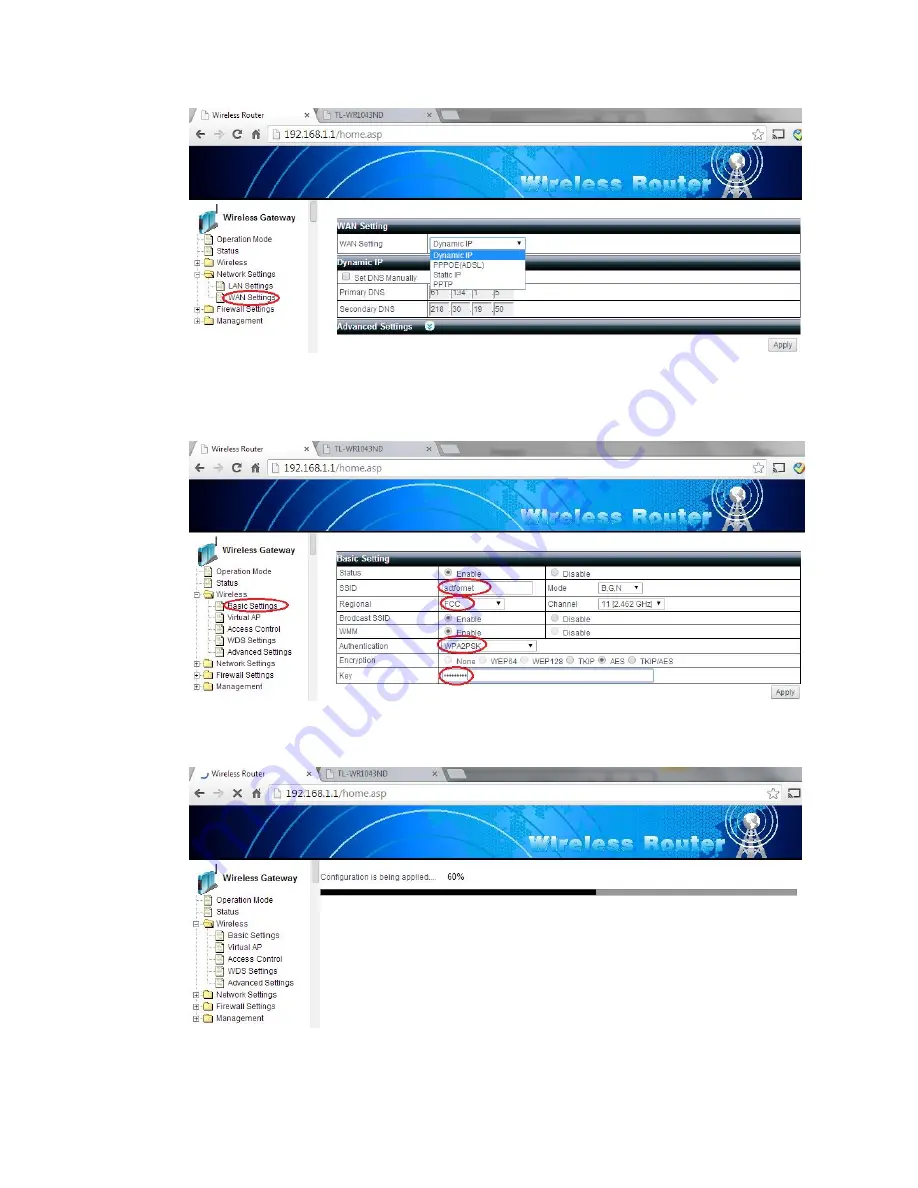 ActForNet LEGUANG N800 Configuration Manual Download Page 9