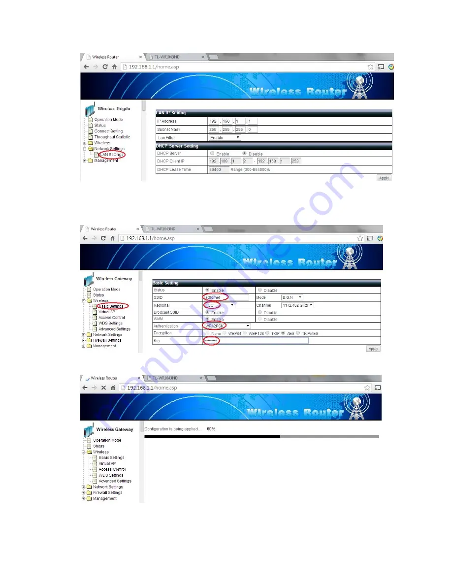 ActForNet LEGUANG N800 Configuration Manual Download Page 12