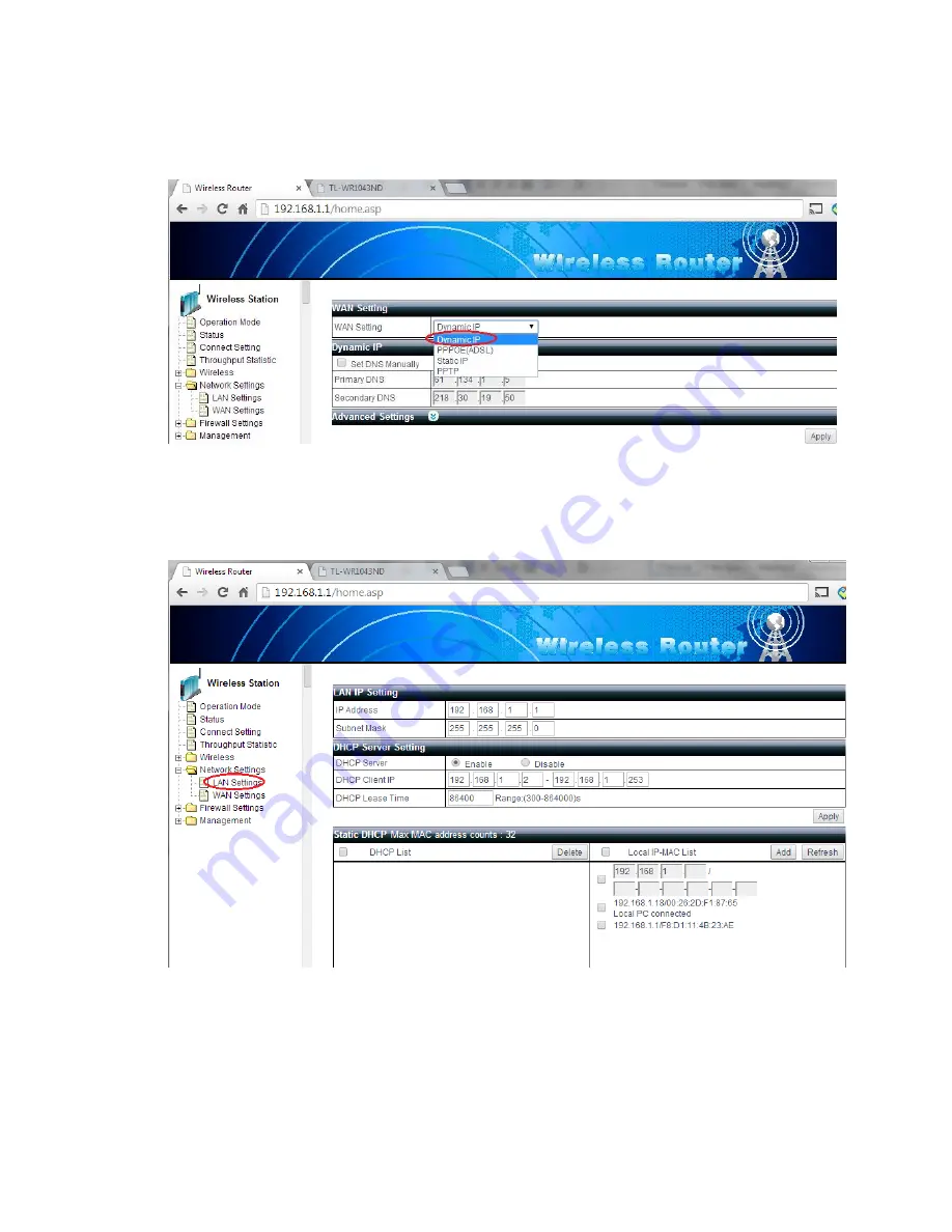 ActForNet LEGUANG N800 Configuration Manual Download Page 16