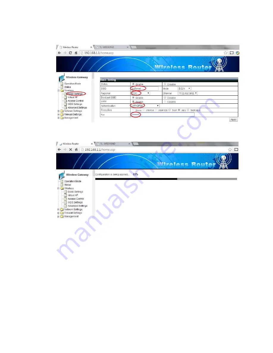 ActForNet LEGUANG N900 Configuration Manual Download Page 9