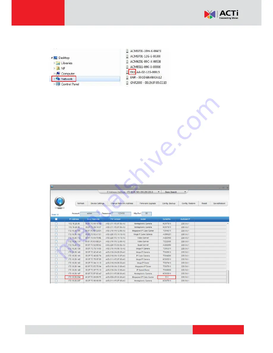 ACTi D71 Hardware Manual Download Page 20