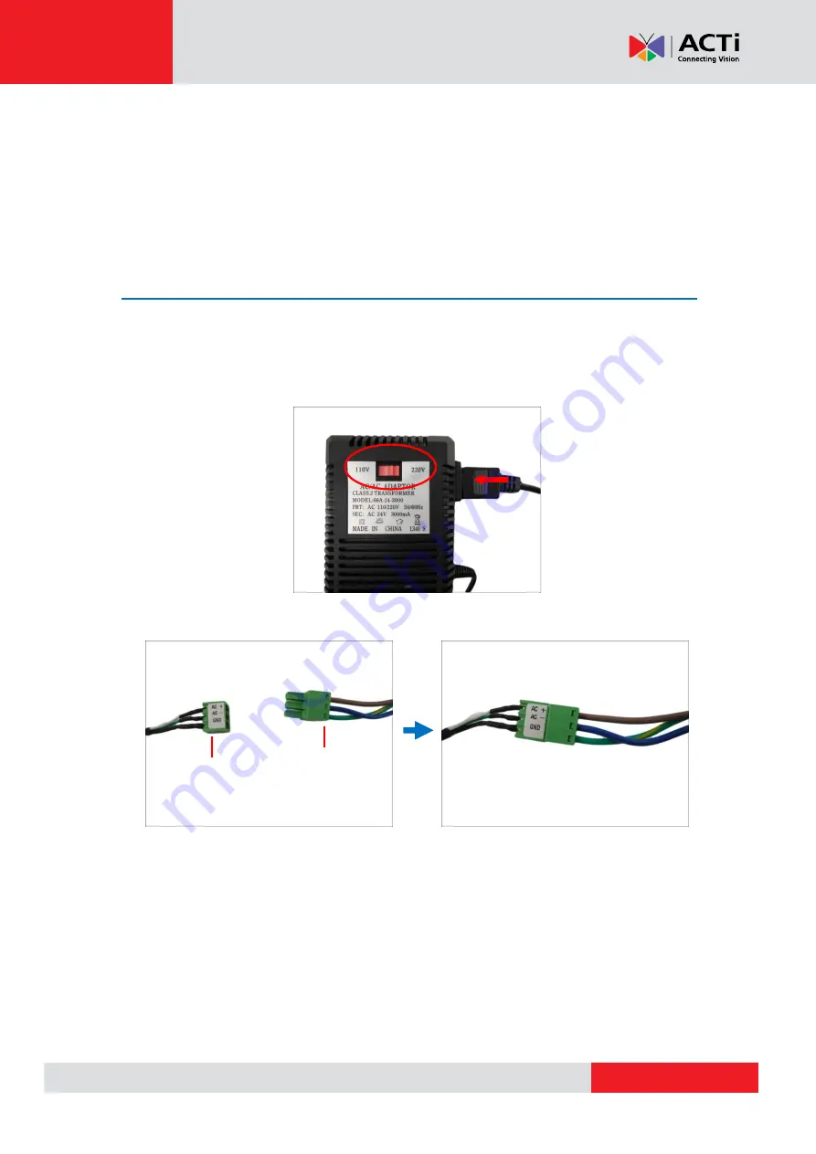 ACTi I98 Hardware Manual Download Page 32