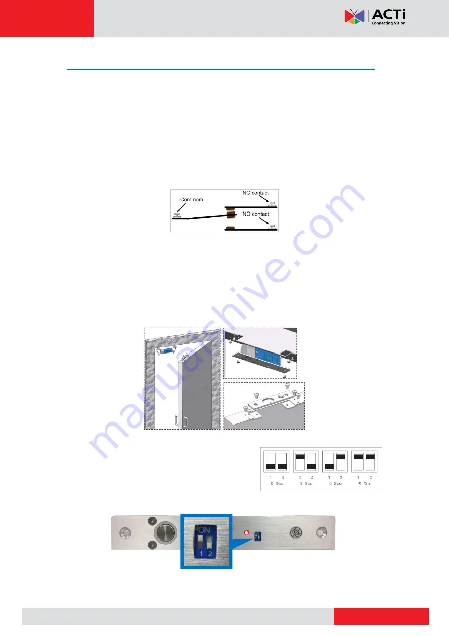 ACTi Q950 Hardware Manual Download Page 19