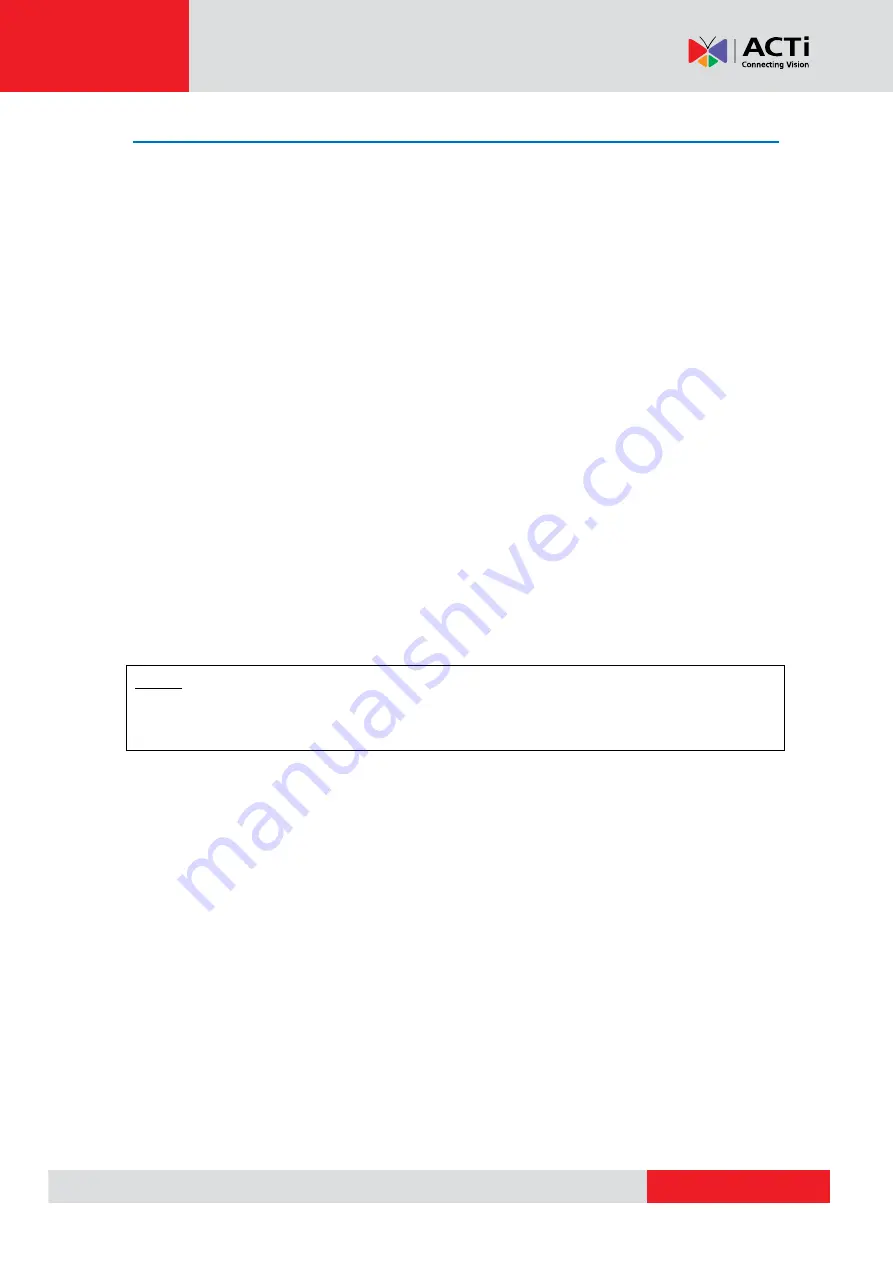 ACTi VMGB-370 User Manual Download Page 45