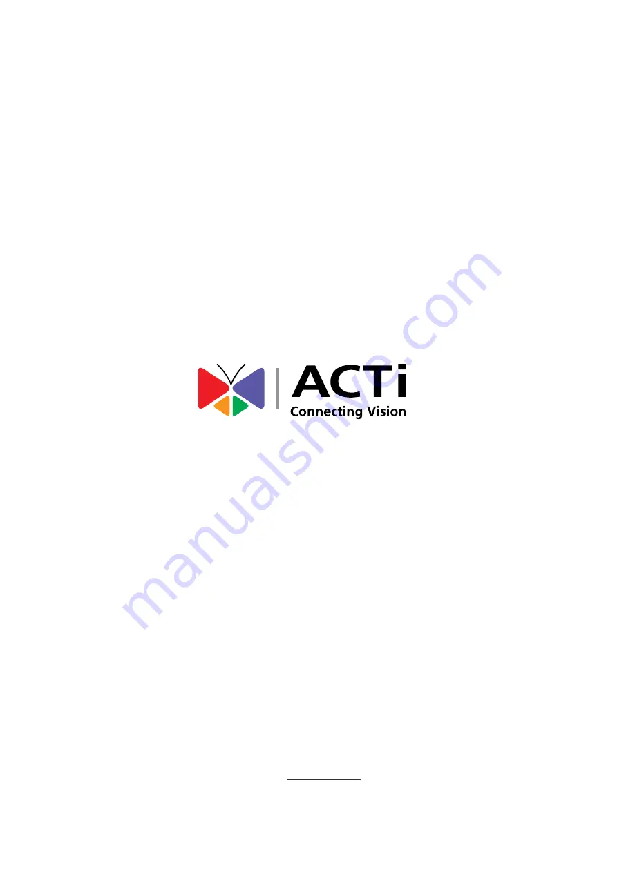 ACTi Z83 Hardware Manual Download Page 24