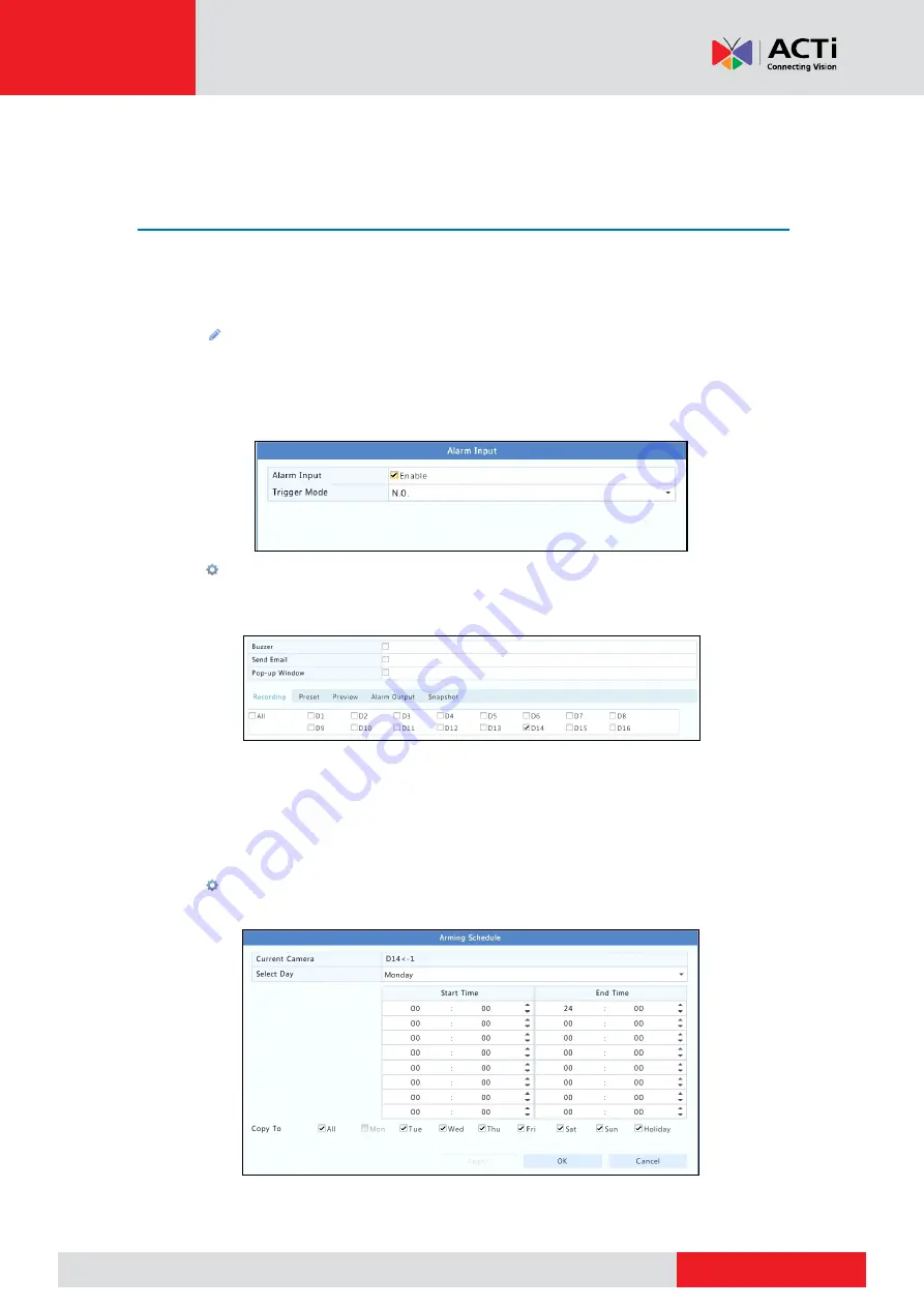 ACTi ZNR User Manual Download Page 60