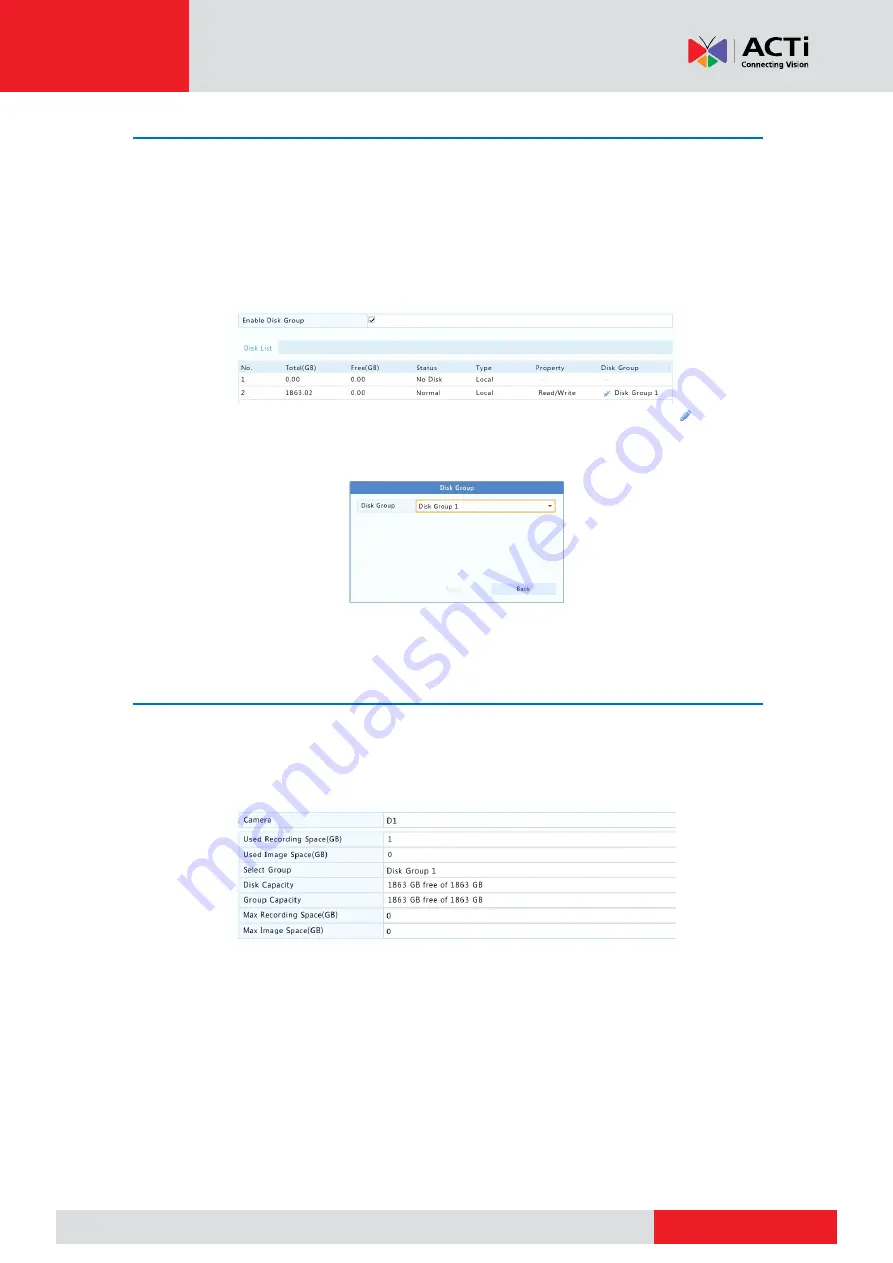 ACTi ZNR User Manual Download Page 86