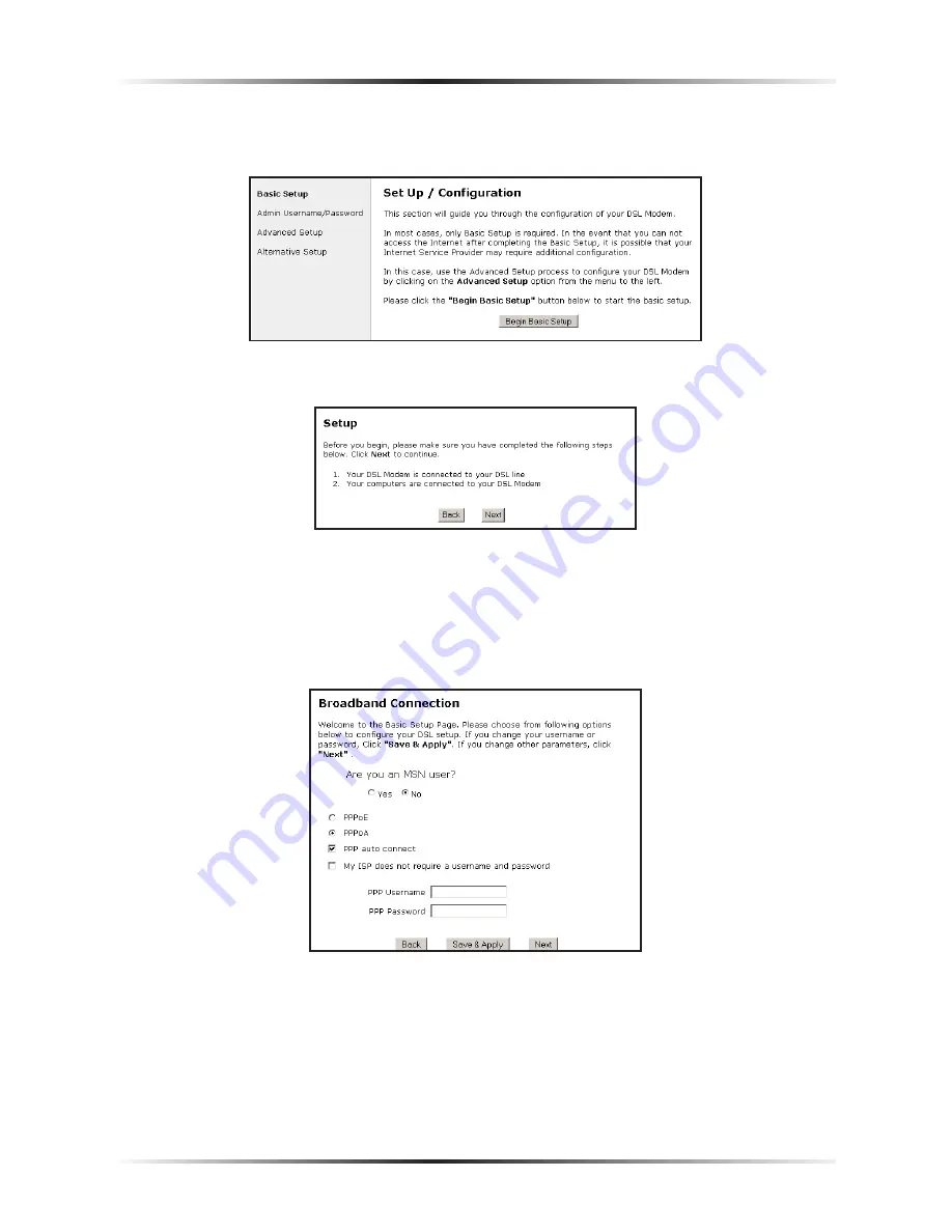 ActionTec DSL Modem GT701WG-QW04 User Manual Download Page 17