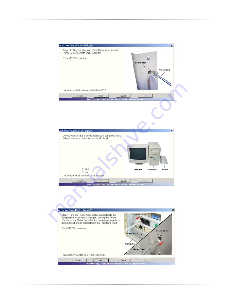 ActionTec Dual PC Modem R7000M User Manual Download Page 14