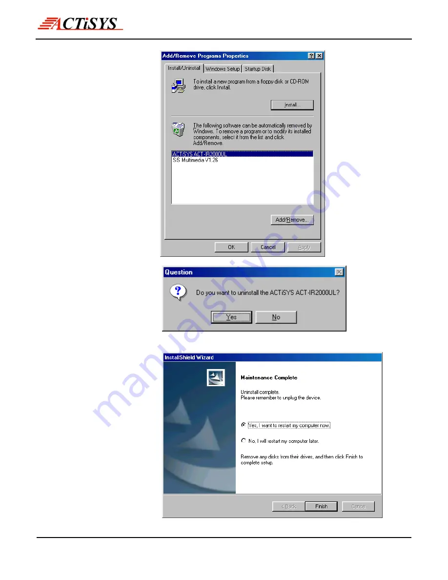 ACTiSYS ACT-IR2000UL User Manual Download Page 16