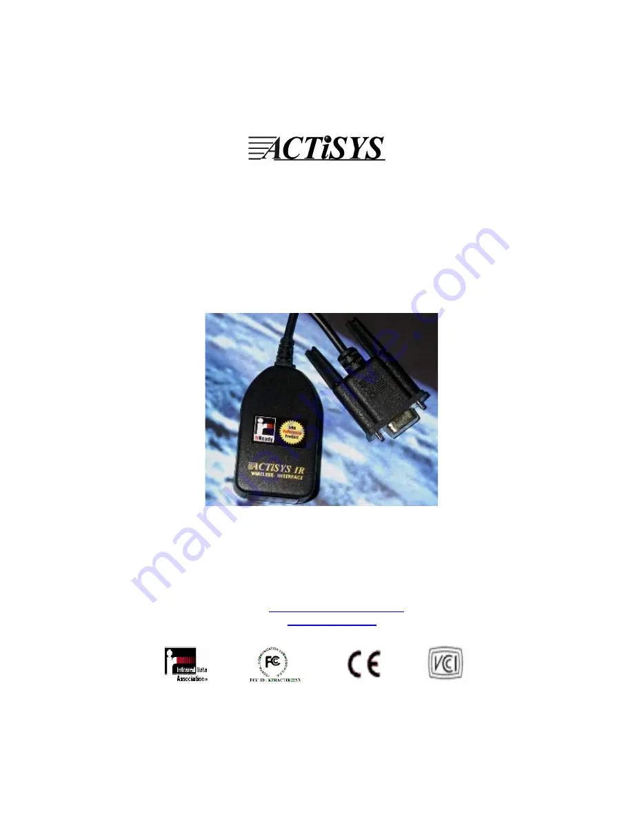 ACTiSYS ACT-IR210L User Manual Download Page 1