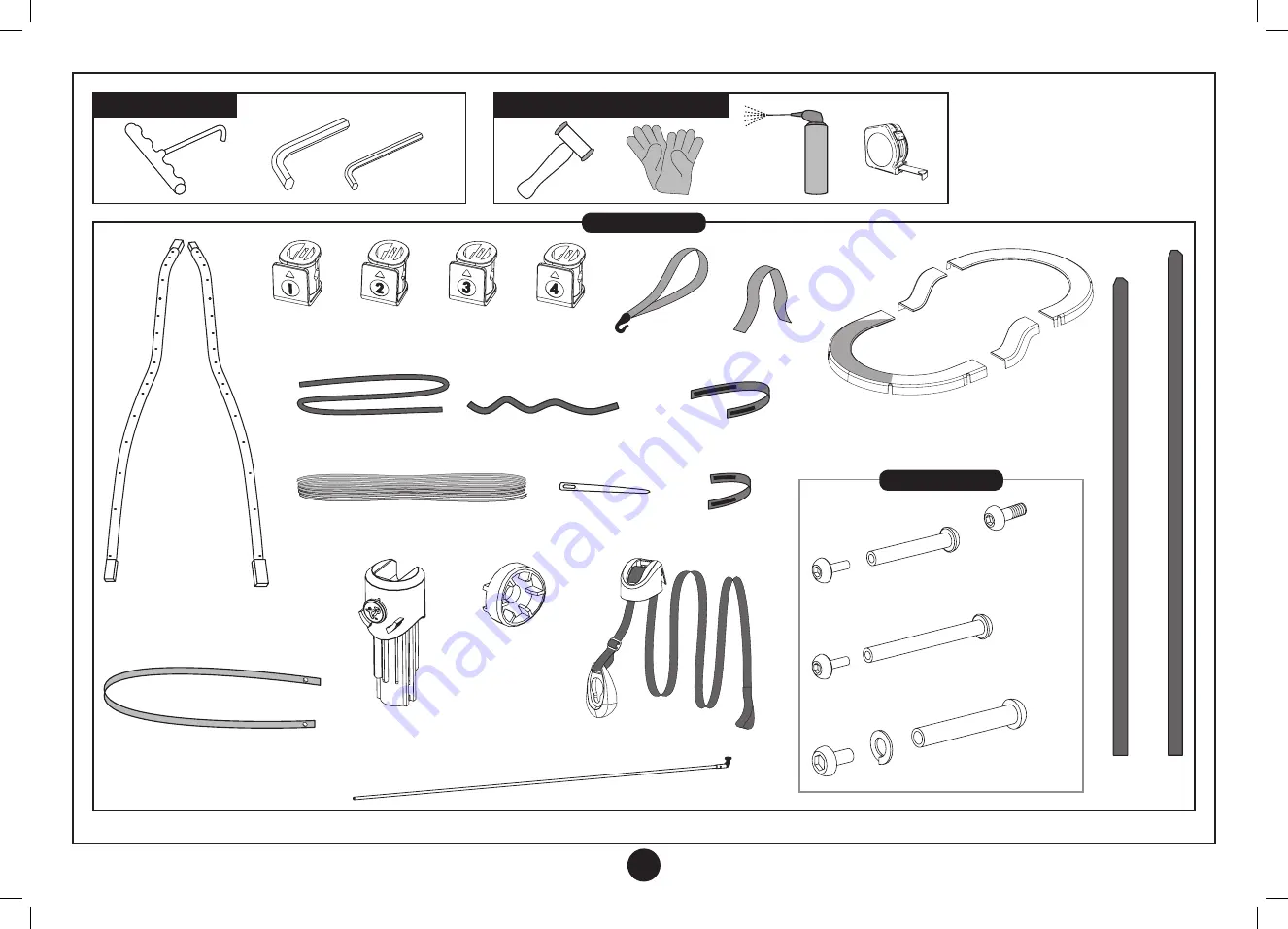 active fun Infinity Leap TP499 Instructions For Assembly, Maintenance And Safe Use Download Page 4