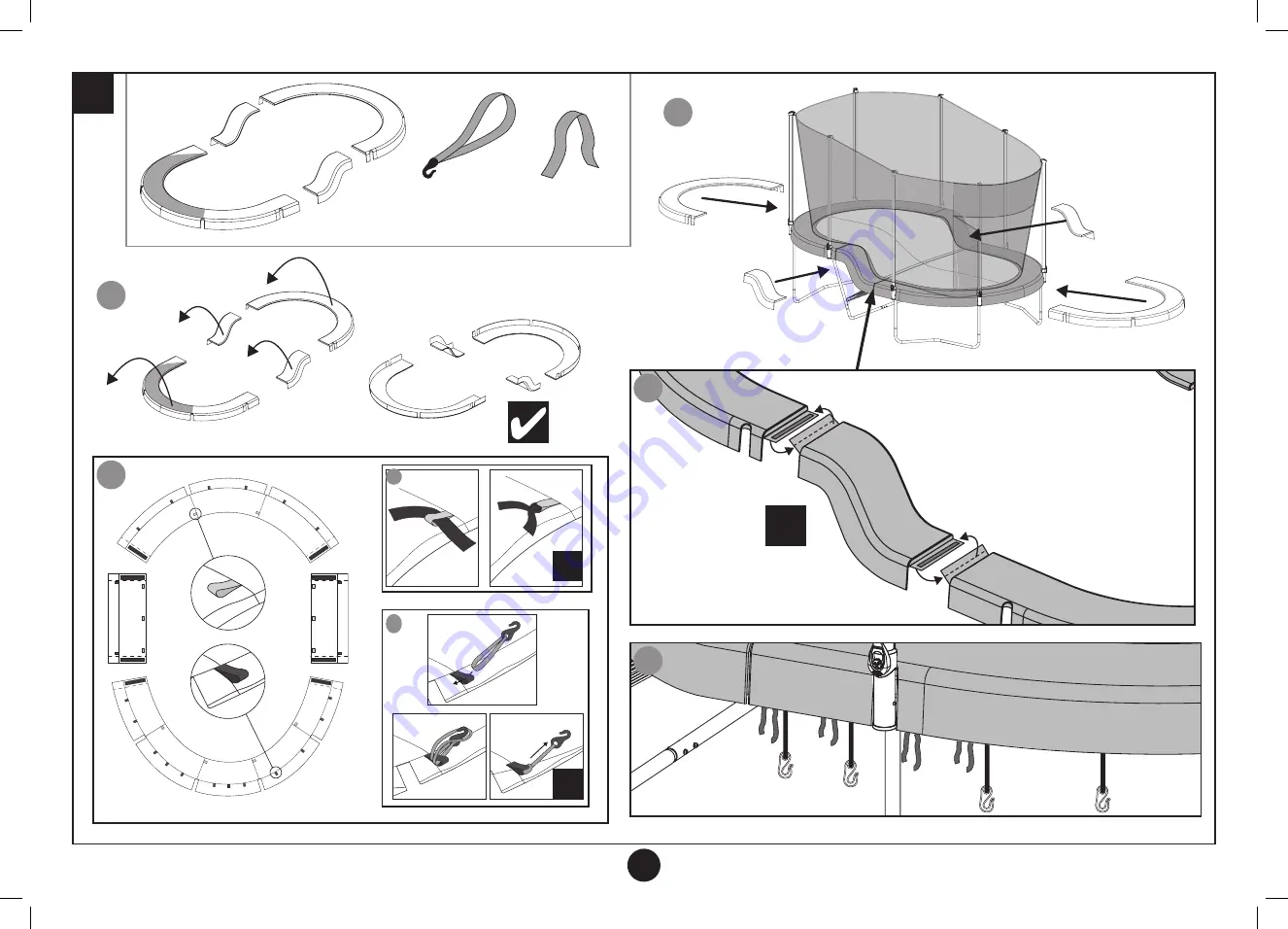 active fun Infinity Leap TP499 Instructions For Assembly, Maintenance And Safe Use Download Page 33