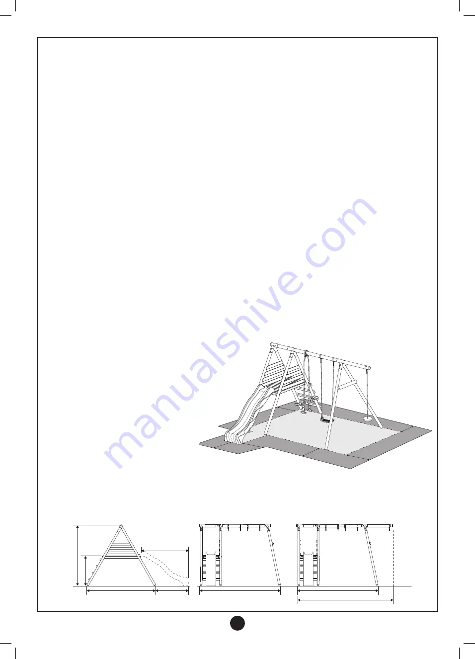 active fun Knightswood Double & Deck TP826 Instructions For Assembly, Maintenance And Safe Use Download Page 2