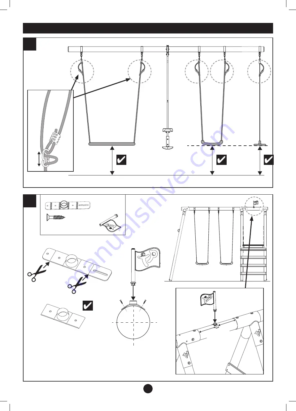 active fun Knightswood Double & Deck TP826 Instructions For Assembly, Maintenance And Safe Use Download Page 21