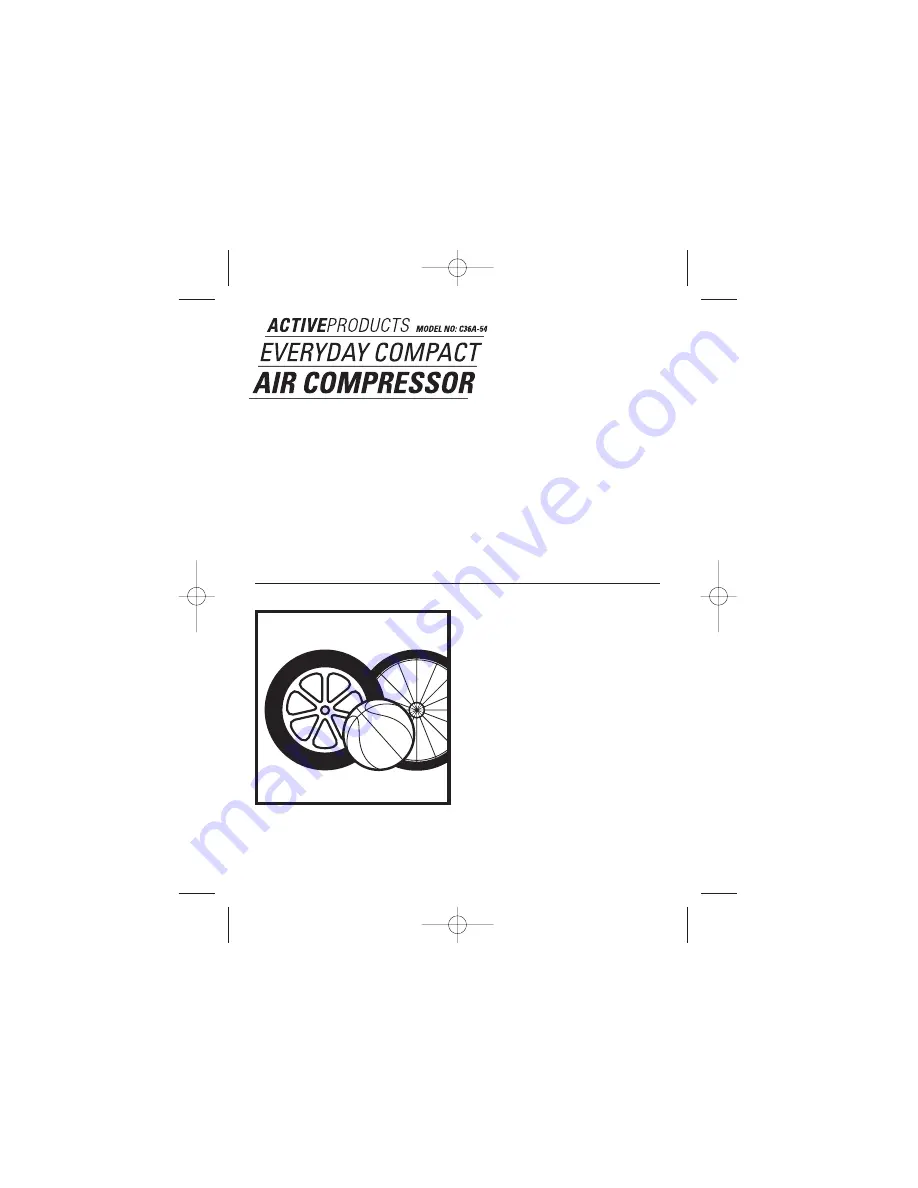 Active Products C36A-54 Owner'S Manual Download Page 2