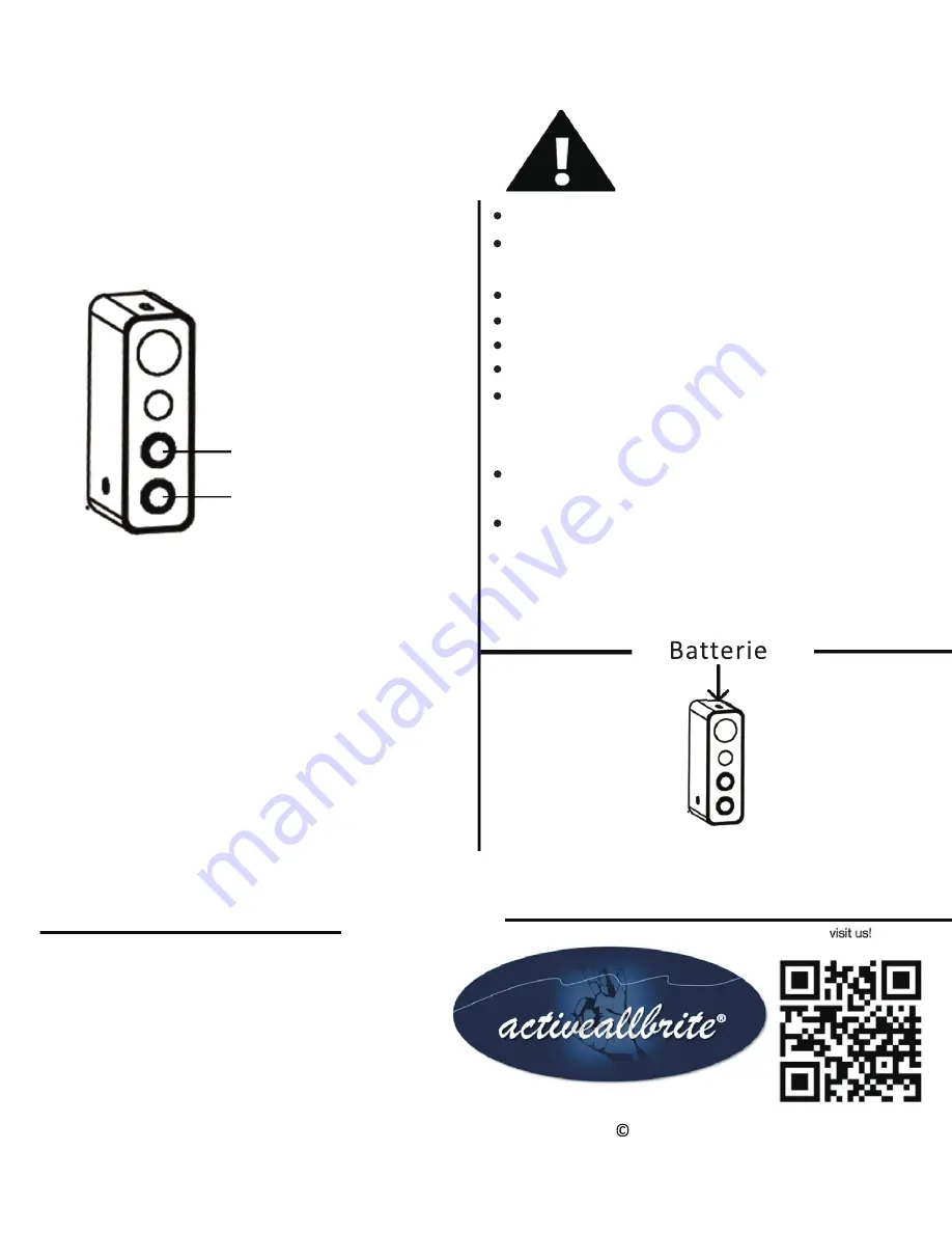 Activeallbrite VECINO A-VEC-600-S Quick Start Manual Download Page 2