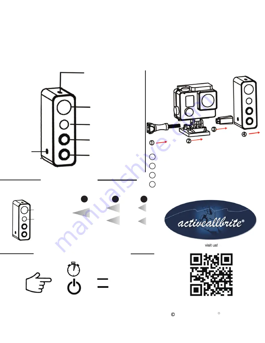 Activeallbrite VECINO A-VEC-600-S Quick Start Manual Download Page 7