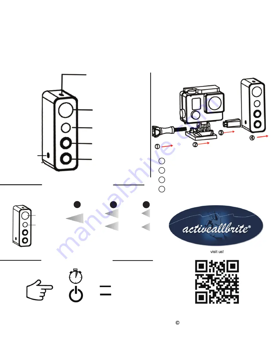 Activeallbrite VECINO A-VEC-600-S Quick Start Manual Download Page 9