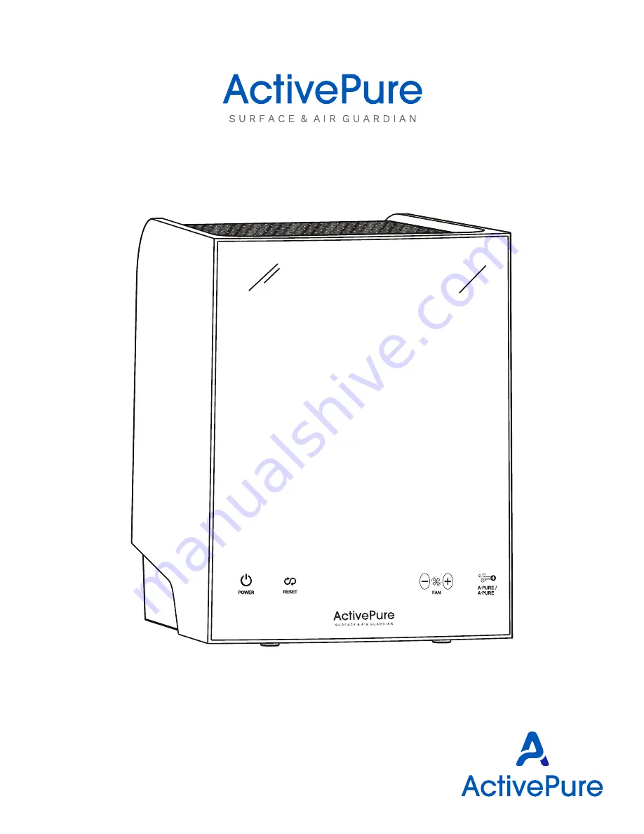 ActivePure A1040F Скачать руководство пользователя страница 1