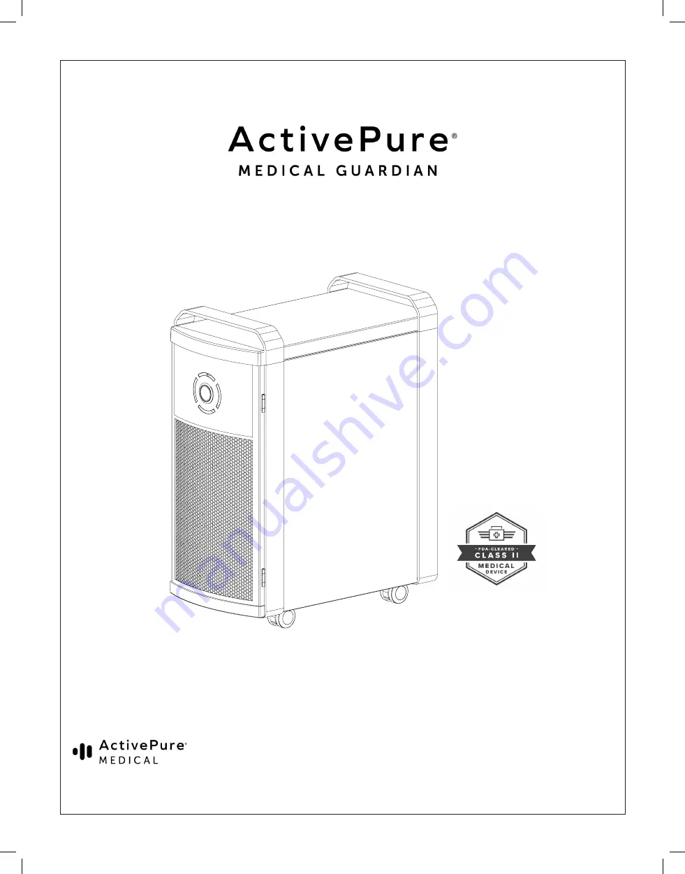 ActivePure F170A Manual Download Page 1