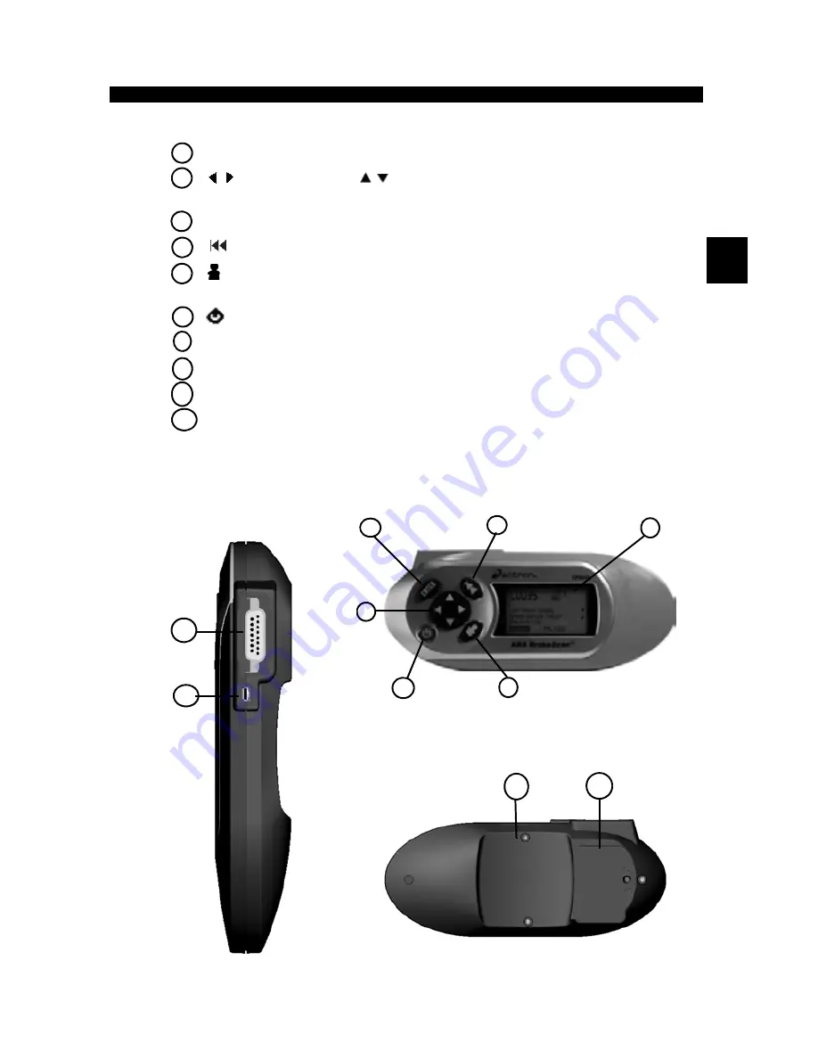 Actron ABS BrakeScan CP9449 User Manual Download Page 12