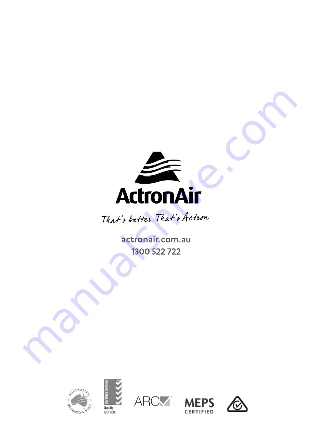 ActronAir easyconnect BRE-026BS Installation And Setup Manual Download Page 20