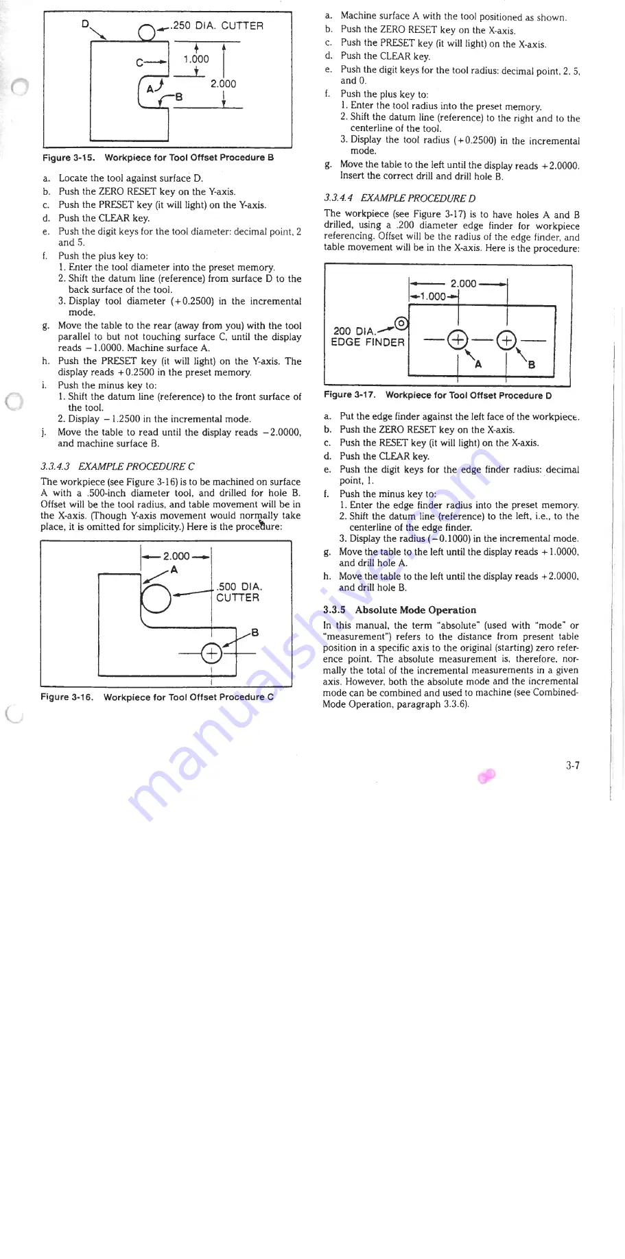 ACU-RITE acu-rite III Operator'S Manual Download Page 19