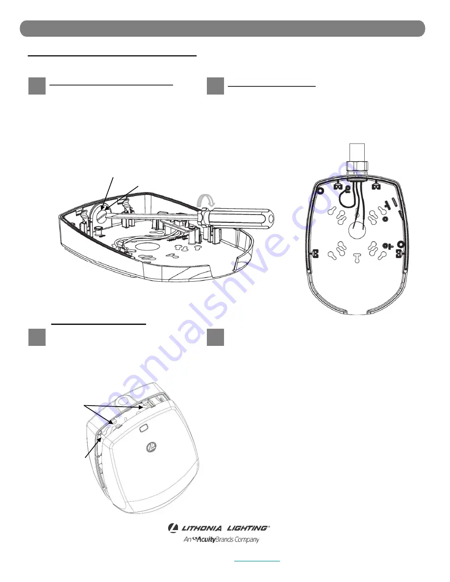 Acuity Brands Lithonia Lighting AFFINITY AFB Скачать руководство пользователя страница 3