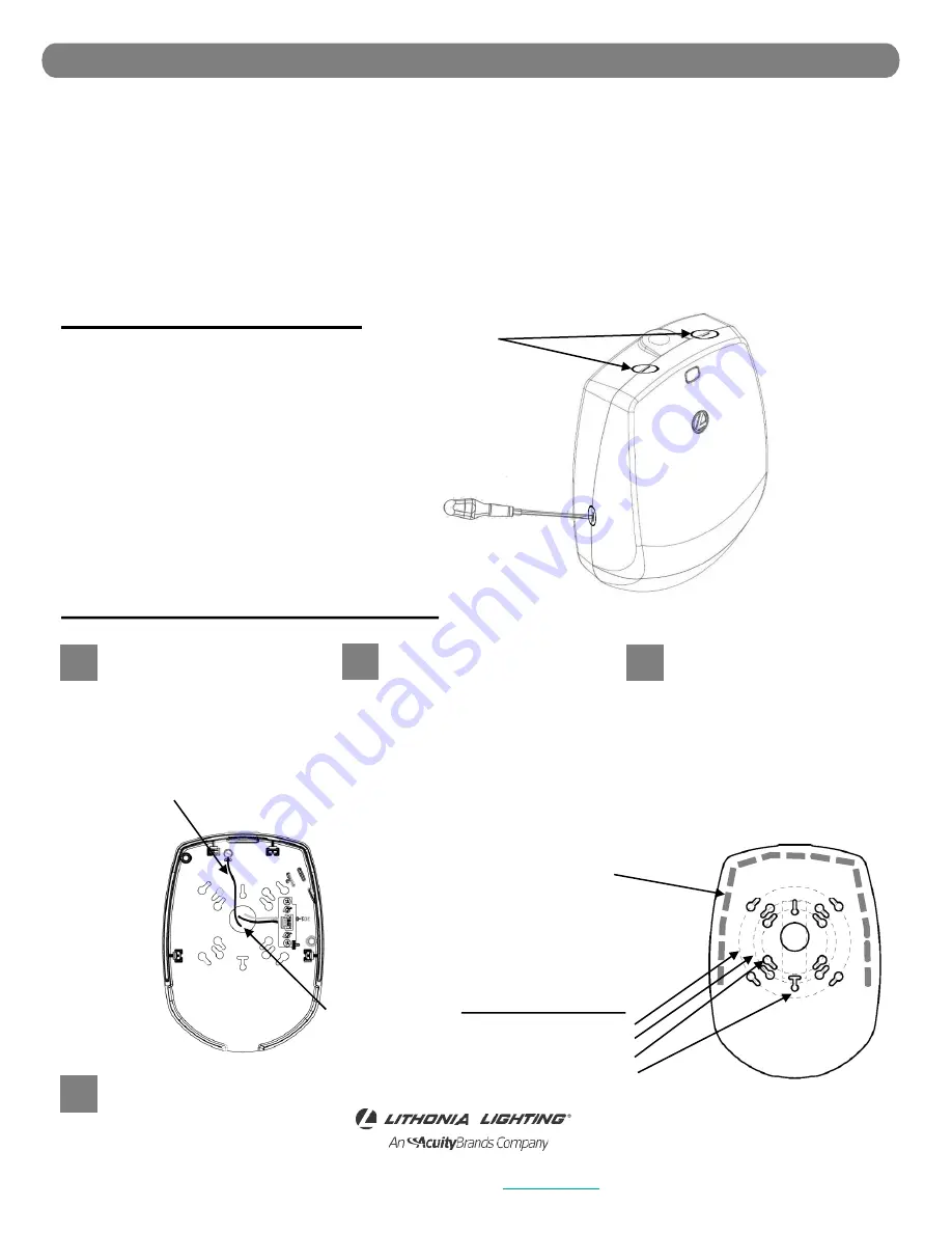 Acuity Brands Lithonia Lighting AFFINITY AFB Скачать руководство пользователя страница 14