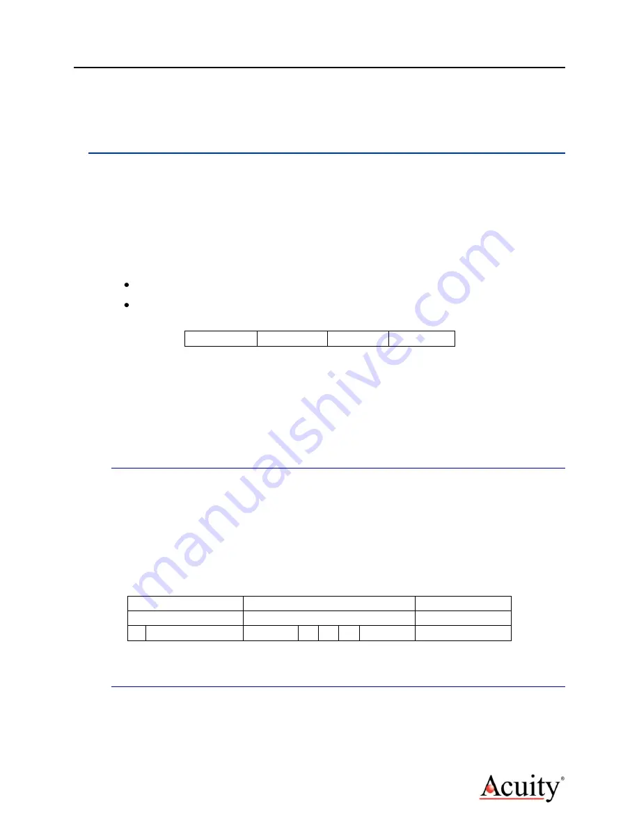 Acuity AccuRange AR500 User Manual Download Page 20