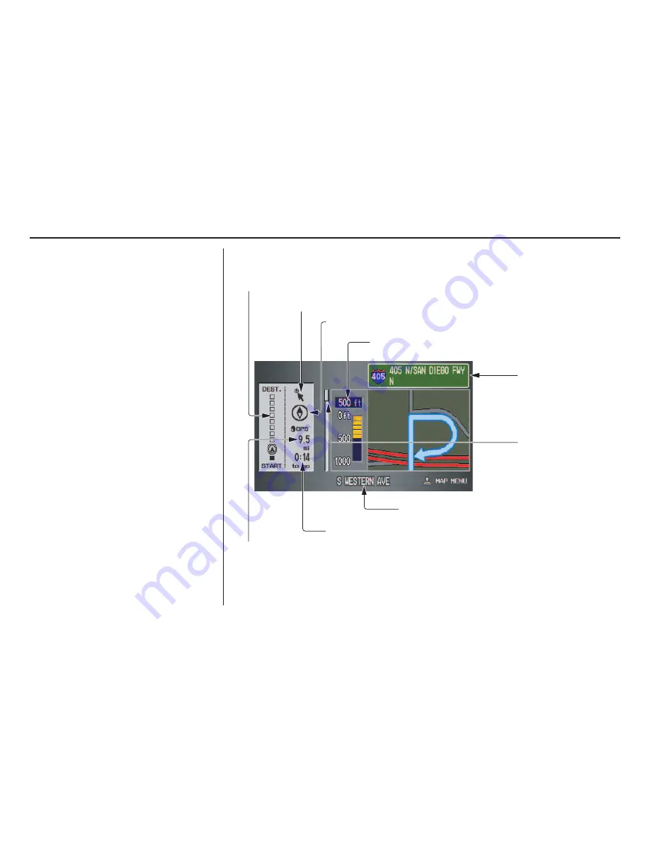 Acura 2008 RL Navigation Manual Download Page 55