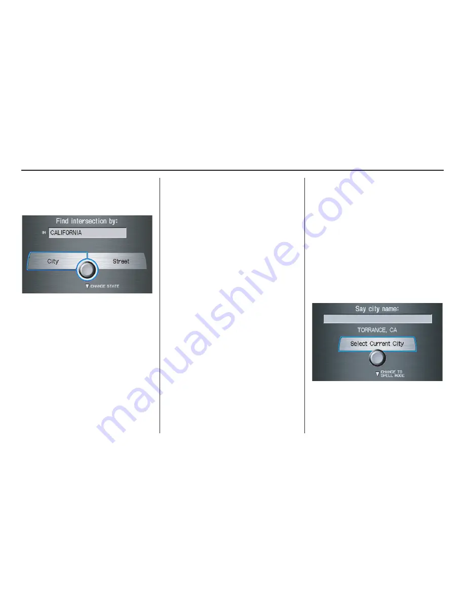 Acura 2009 MDX Navigation System Navigation Manual Download Page 41