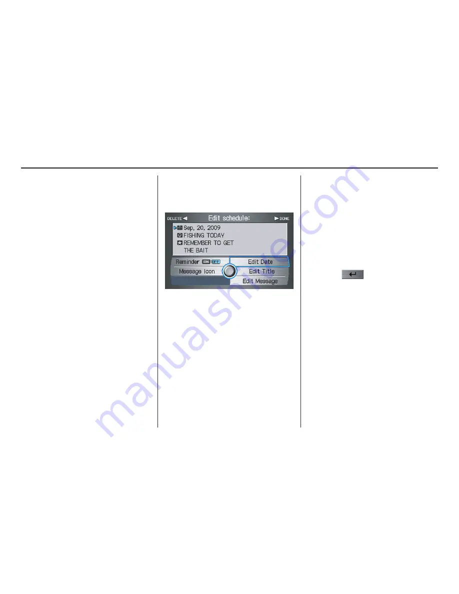 Acura 2009 MDX Navigation System Navigation Manual Download Page 79